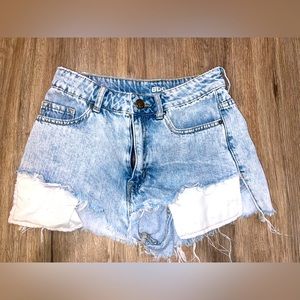 BDG high waisted jean shorts